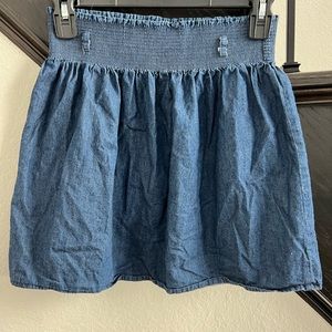 Girls Jean Skirt Size Small